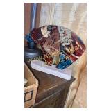 Metal and stone native art