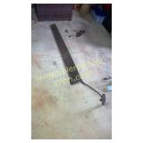 Antique ice saw approximately 6ft overall