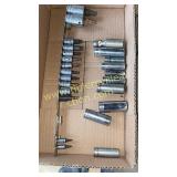 Group of snap-on sockets and star head sockets