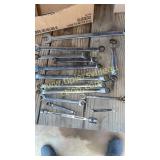 14 snap-on wrenches standard and metric