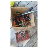 Box of miscellaneous tools