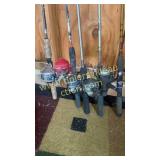 Group of 5 rod & reels zebco 33 & 202