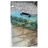 Vintage PLASTIC-TAK tackle box