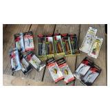 Group of new Rapala, Matzou & Arbogast lures