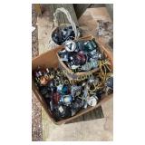 Large lot of fishing reels