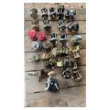 Collection of vintage reels