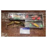 Creek chub Pikie Minnow and other vintage wooden