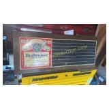 Vintage Budweiser sign