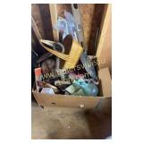 Two boxes of miscellaneous collectibles