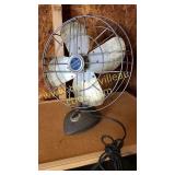 Vintage wizard deluxe electric fan