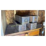 Group of sewing machine drawers