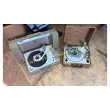 Two record players untested