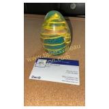 Egg shape paper weight