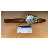 Vintage pflueger fishing reel and handle