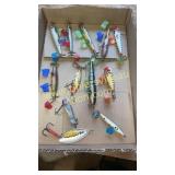 Group of 12 vintage lures