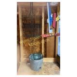 Grilling racks bucket and miscellaneous