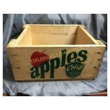 Apples advertising crate 16x14x8