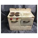 Vintage Little lady kids electric stove toy works