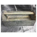 15x6 galvanized tool caddy