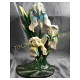 Cast iron iris doorstop 11"