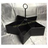 16x12 metal star shaped bin