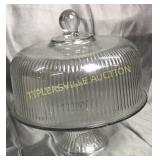 Covered cake stand