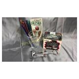 Group of vintage bar items