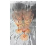 5 pink depression stems