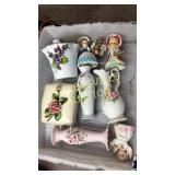 Group of lefton figurines