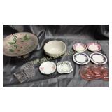 Group of butter pats, child