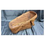 13x7" longaberger basket with plastic liner