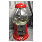 Metal gum ball machine