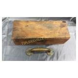 Armstrong dye box and brass handle