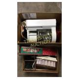 2 boxes household items