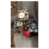 3 boxes kitchen items,dishes, vases