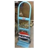 Old kid size metal Pepsi store cart 38"h
