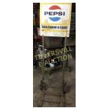 Vintage Pepsi advertising store carton display