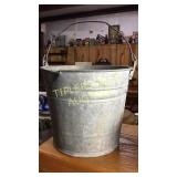 Galvanized bucket
