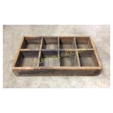 Wooden crate/tray 20x12