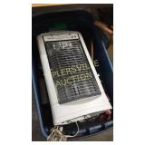 Box of heater and Tupperware