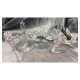 Pair of candle stands