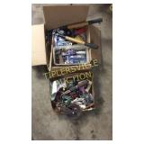 2 boxes of misc tools