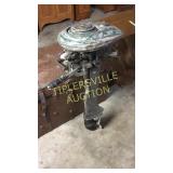Antique boat motor