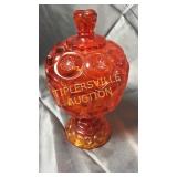 Moon and star covered candy dish 8"