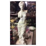 28" statue of lady