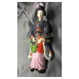 Geisha wall pocket 10"