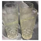4 Wexford glasses