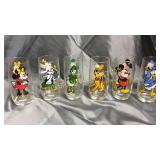Set of vintage Disney Pepsi glasses great color!