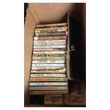 Box of western books