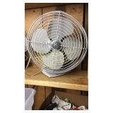 Vintage 13in GE metal electric fan